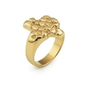 Anillo estilo mapa de Texas, tipo Nugget